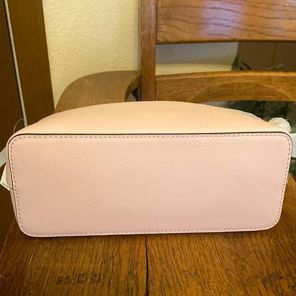 Michael Kors Jet Set Travel Dome Crossbody Purse Powder Blush NWT